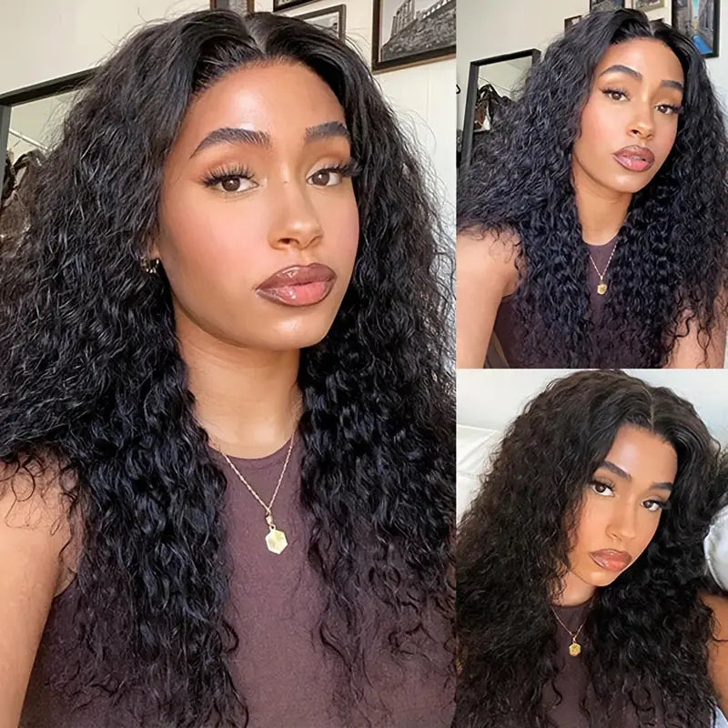 Diva D'or™-Perruque Water Wave 180% – Volume glamour et ondulations naturelles